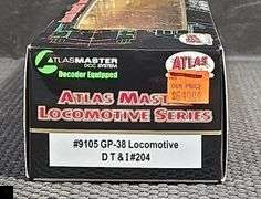 Atlas Master Locomotive Series GP-38 DT&I #204 in Box