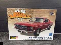 Revell '68 Mustang GT 2'n1 Model Kit - Factory Sealed