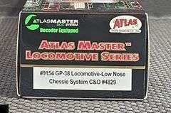 Atlas Master GP-38 C&O 4829 Chessie System Locomotive #9154 - In Box