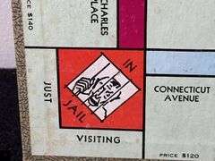 Vintage Monopoly Board (mid-1940’s-1950’s)