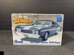 Revell '69 Ford Torino Talladega 1:24 Scale Model Kit - Factory Sealed