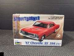 Revell '67 Chevelle SS 396 2'n1 Streetburner Model Kit #85-4285 Sealed