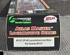 Atlas Master Series Rio Grande GP-40 Low Nose Locomotive #3131