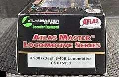 Atlas Master Locomotive Series Dash 8-40B CSX 5933 - Item 9007