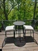 Counter height patio table and chairs
