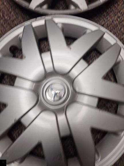 Two 16-in wheel covers