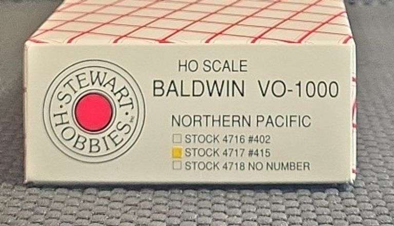 Stewart Hobbies HO Scale Baldwin VO-1000 Northern Pacific #415