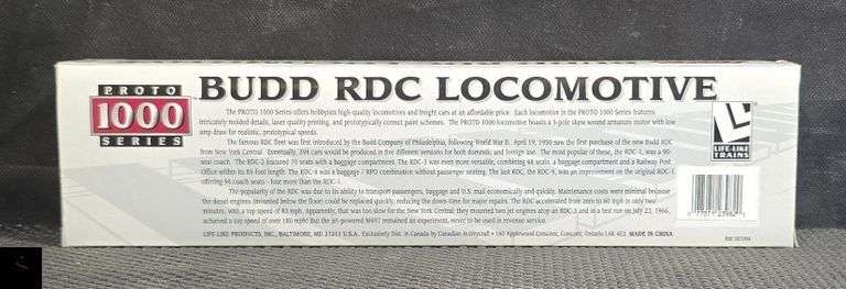 Proto 1000 Series Budd RDC Locomotive, WP 375, HO Scale