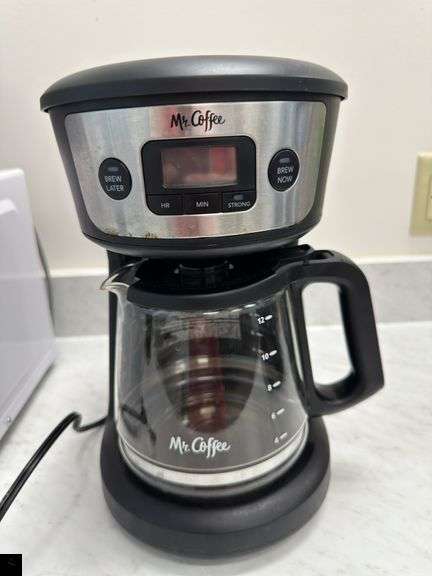Mr. Coffee Drip Coffee Maker with 12 Cup Carafe