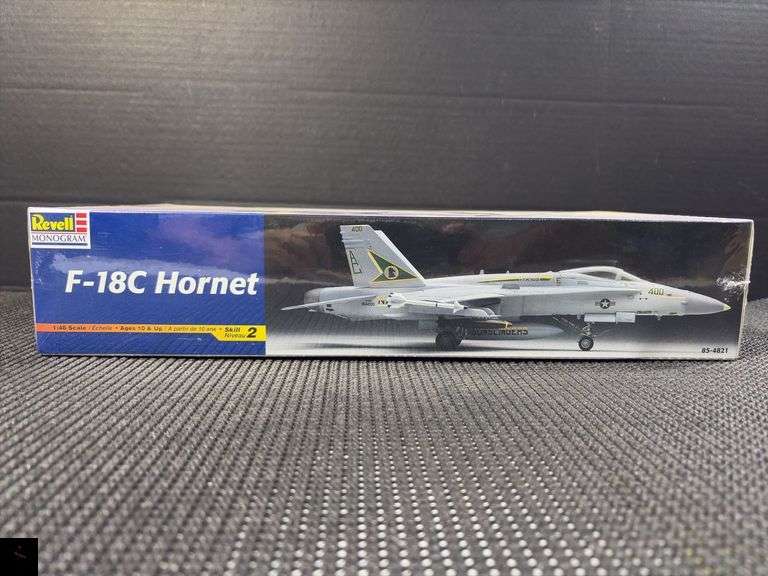 Revell F-18C Hornet 1/48 Scale Model Kit - Factory Sealed