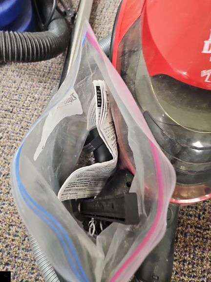 Dirt Devil easy light vacuum with attachments