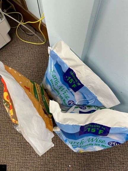 3 bags of ice melt
