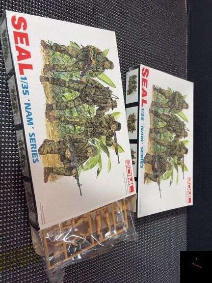 DML SEAL 1/35 'NAM' Series Model Kits #3302 - Lot of 2