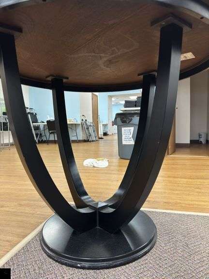 Round Wooden Dining Table
