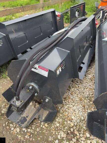 Wolverine TL-12-72W Skid Steer Hydraulic Rotary Tiller Attachment
