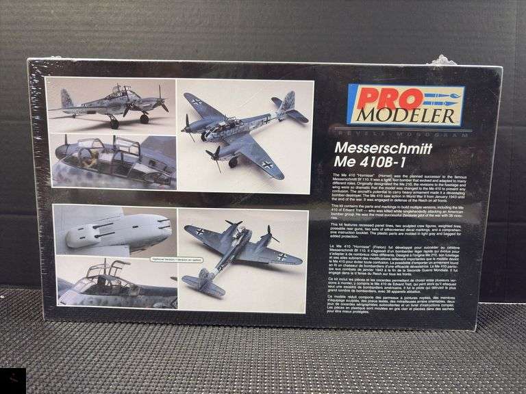 Revell Pro Modeler Messerschmitt Me 410B-1 1:48 Scale Model Kit #5936 Sealed