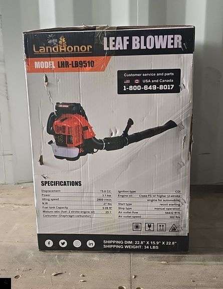 Landhonor Leaf Blower LHR-LB9510