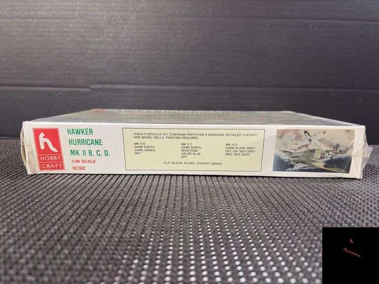 Hobby Craft Hawker Hurricane MK II 1/48 Scale Model Kit HC1582 - Factory Sealed