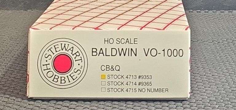 Stewart Hobbies HO Scale Baldwin VO-1000 CB&Q #9353 Locomotive