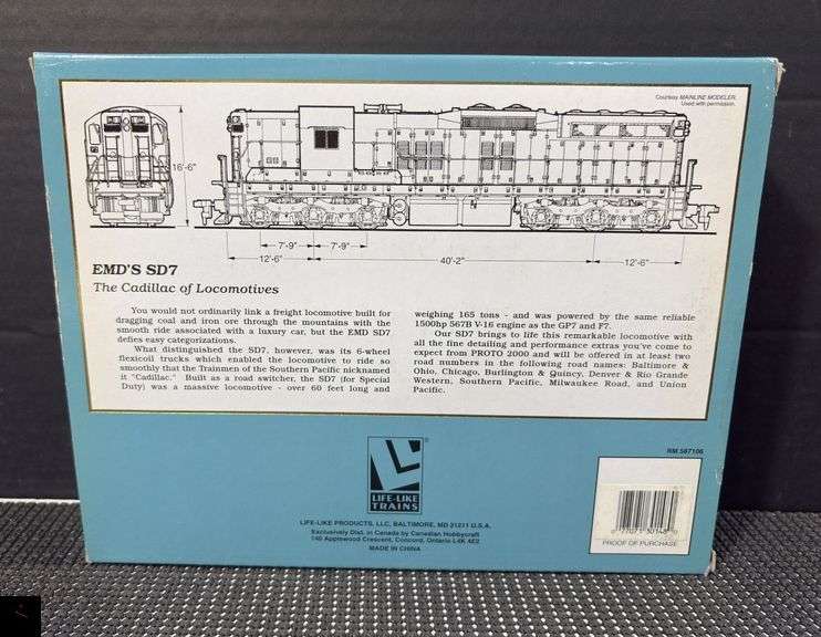 Proto 2000 Series SD7 Locomotive - SP 5334 - HO Scale