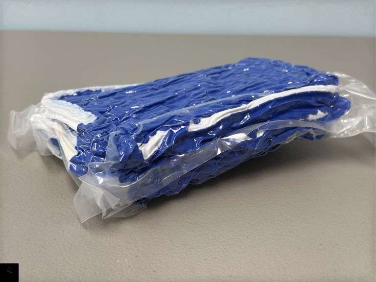 Three microfiber dusting mop heads, new in package