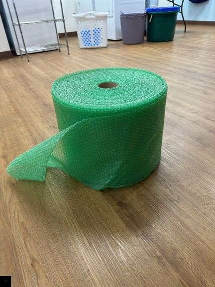 Roll of 12” bubble wrap - length unknown