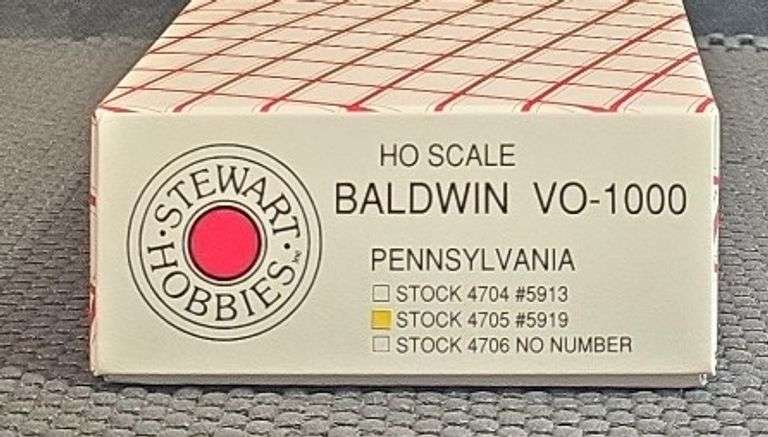 Stewart Hobbies HO Scale Baldwin VO-1000 Pennsylvania #5919
