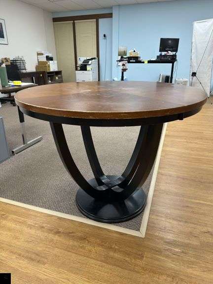 Round Wooden Dining Table