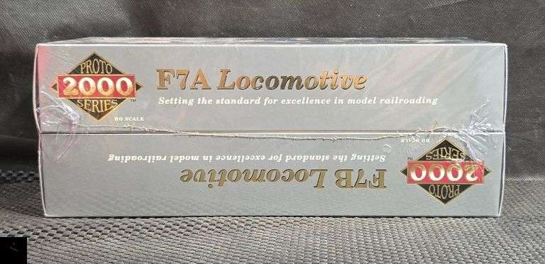 Proto 2000 Series HO Scale F7A/F7B Locomotive Set, C&O 7028 & 7514 - Factory Sealed