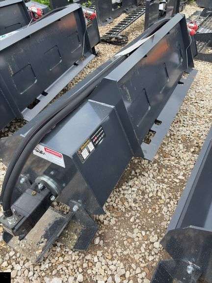 Wolverine TL-12-72W Skid Steer Hydraulic Rotary Tiller Attachment