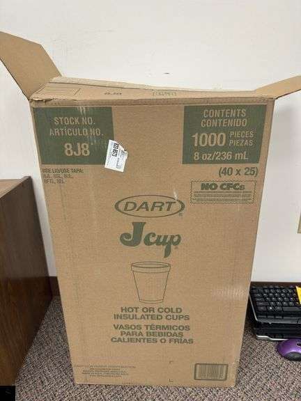 Dart J-cup 8oz Insulated Cups