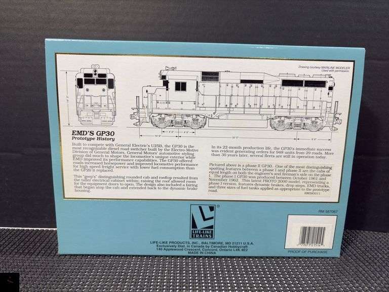 Proto 2000 Series GP30 Locomotive BN 2223