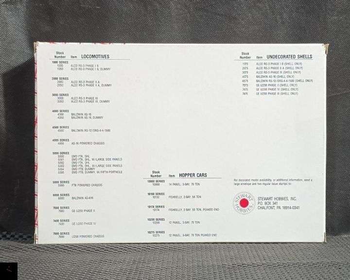 Stewart Hobbies HO Scale Baltimore & Ohio FTB Dummy Locomotive - Stock 5034