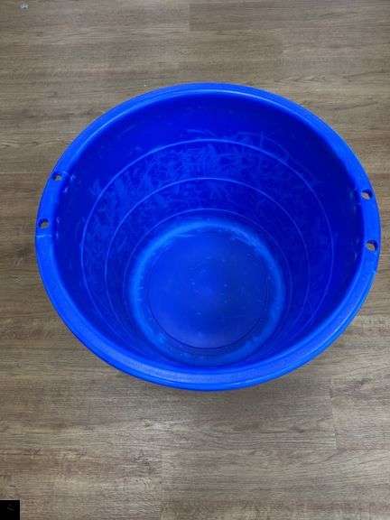 Large Heavy Duty Round Plastic Bin