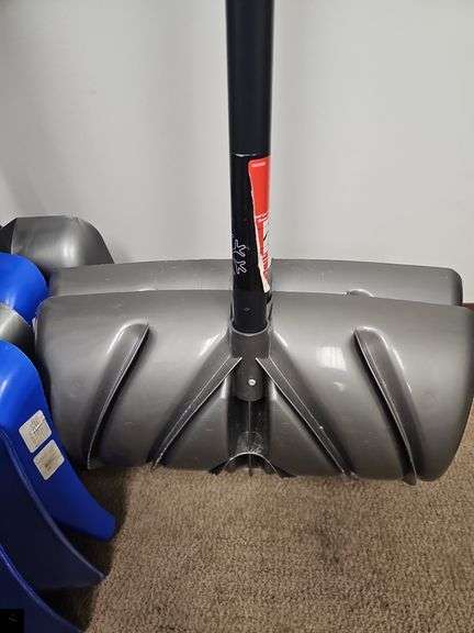 Assortment of snow removal shovels