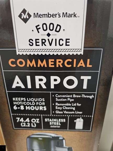 Member's Mark Food Service stainless steel hot beverage server