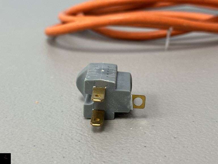Eight-foot extension cord and 2-prong adapter