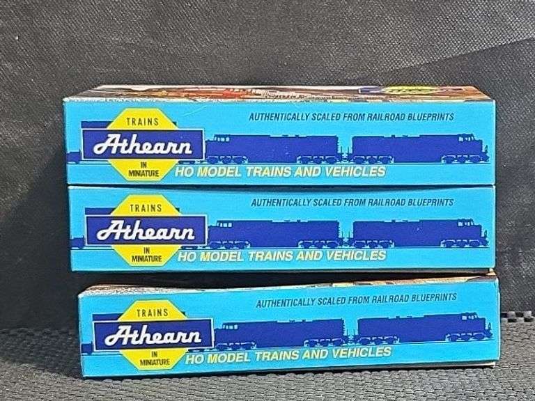 Lot of 3 Athearn HO Scale Model Train Cabooses Open Box