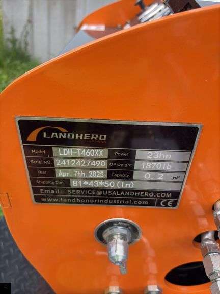 Landhero LDH-T460 Mini Skid Steer Loader