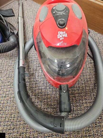 Dirt Devil easy light vacuum with attachments