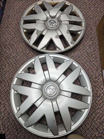 Two 16-in wheel covers