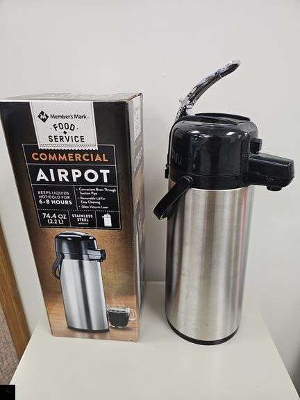 Member's Mark Food Service stainless steel hot beverage server