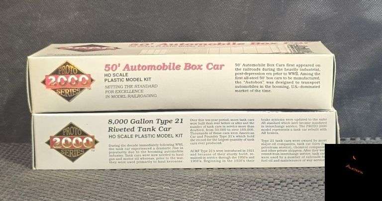 Two Proto 2000 Series HO Scale Model Kits