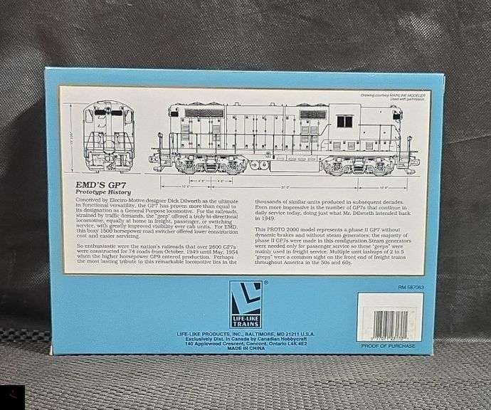 Proto 2000 Series HO Scale GP7 Locomotive - ST&SF 2841