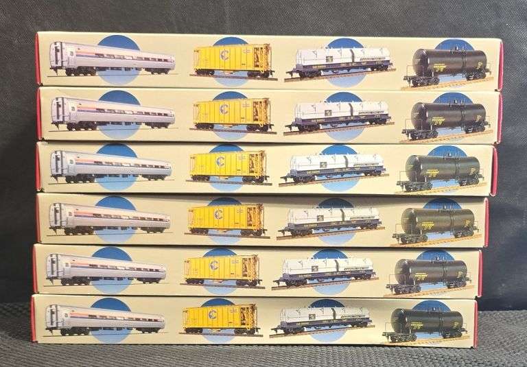 Lot of 6 Factory Sealed Walthers Rolling Stock Train Kits