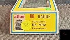 Atlas HO Gauge Pennsylvania SD35 Diesel Locomotive #7012
