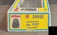 Atlas HO Gauge GP40 No. 7037 Cotton Belt #7602 Locomotive in Box