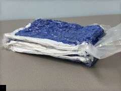 Three microfiber dusting mop heads, new in package