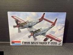 Monogram Twin Mustang F-82G 1:72 Scale Model Kit #85-5257