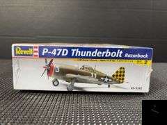 Revell P-47D Thunderbolt Razorback 1:48 Scale Model Kit #85-5242 - Factory Sealed